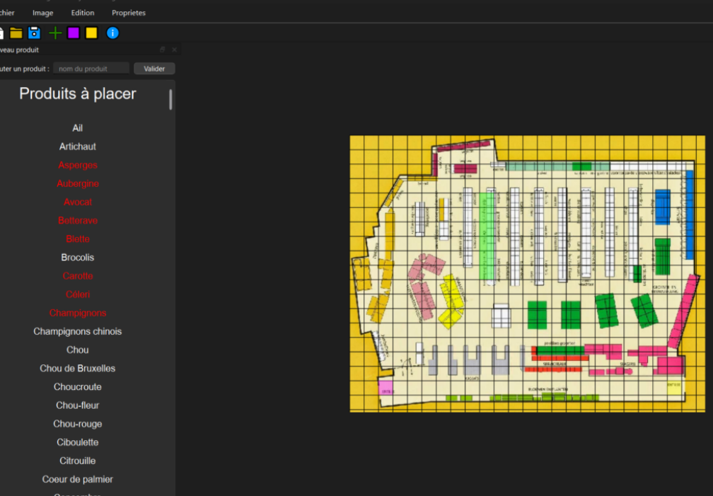 Appli de gestion de magasin